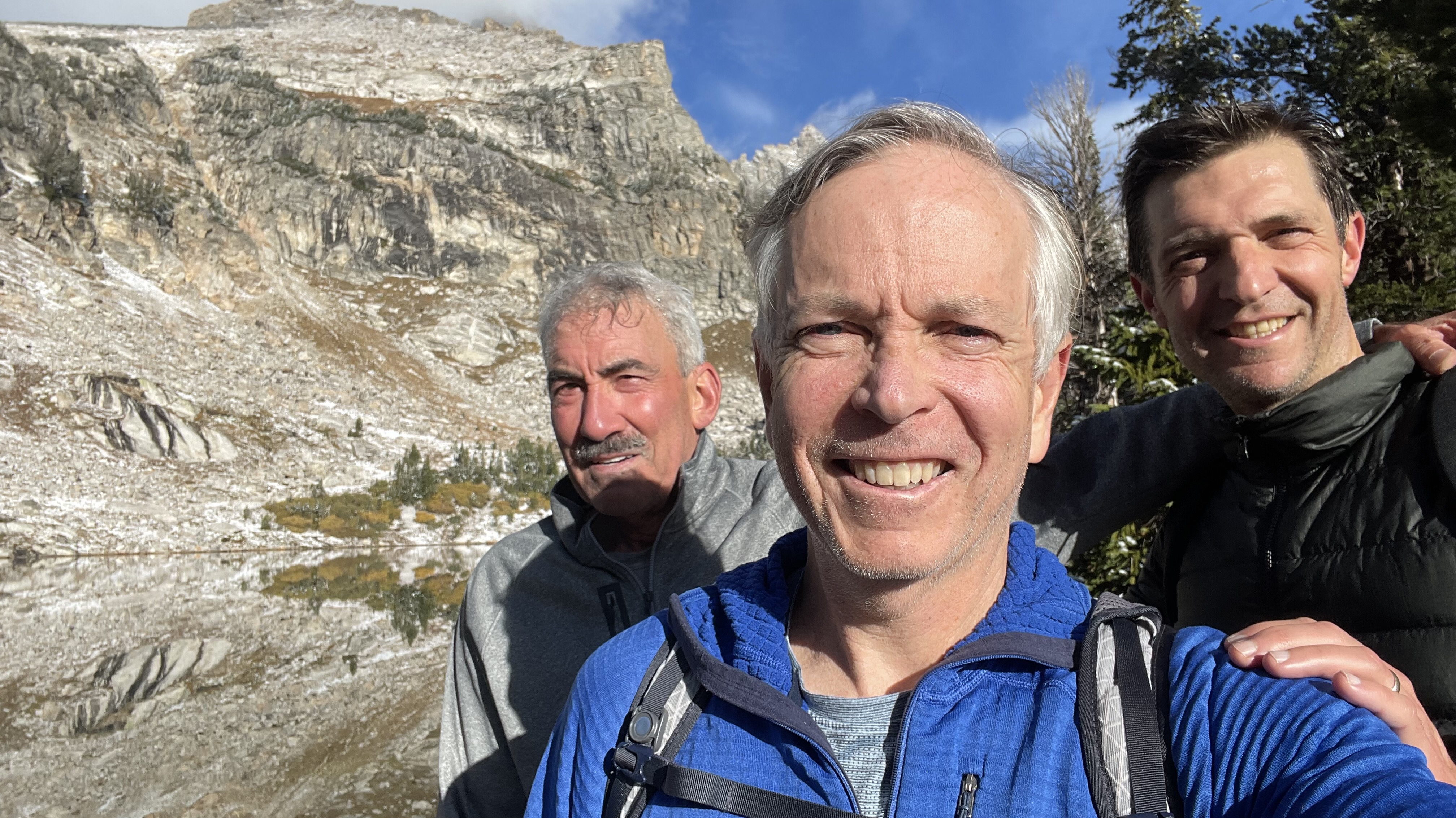 Outdoor hiking activity in the Tetons